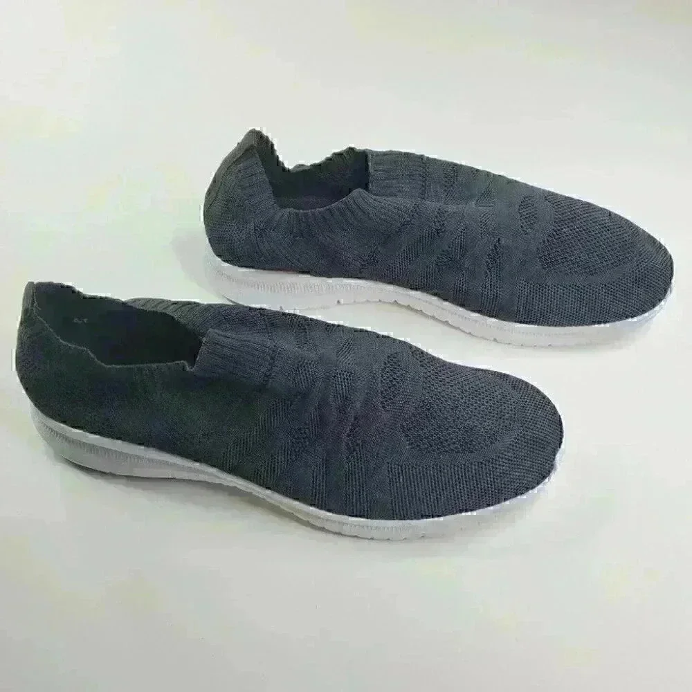 Fashion Men's Sneakers Black Running Jogging Shoes Size 12/45